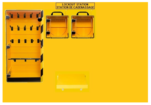 Station de cadenassage Fabtech ID version fixe dimension 60 x 48 